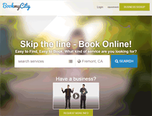 Tablet Screenshot of bookmycity.com